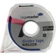 Legamaster verdeeltape 7-433201 2,5mmx16mtr zwart