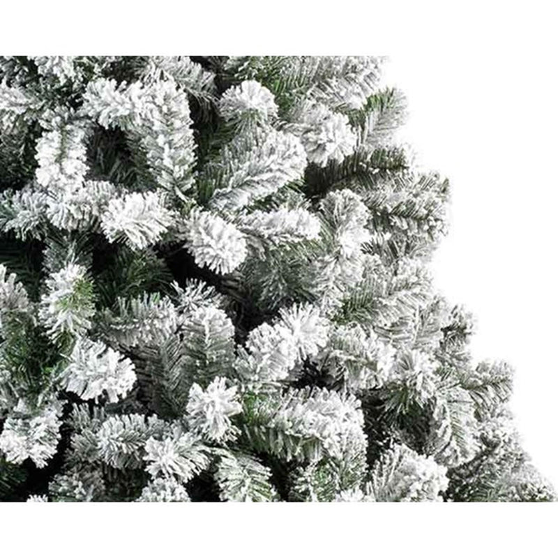 Load image into Gallery viewer, Everlands kunstkerstboom imperial pine besneeuwd 120cm hoog diameter 81 cm
