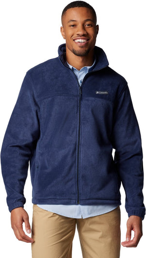 Columbia steens mountain™ full zip 2.0 fleece jas heren - fleece vest met volledige ritssluiting - maat xl - blauw xl