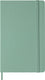 Moleskine notitieboek large - hardcover - blanco - sage green