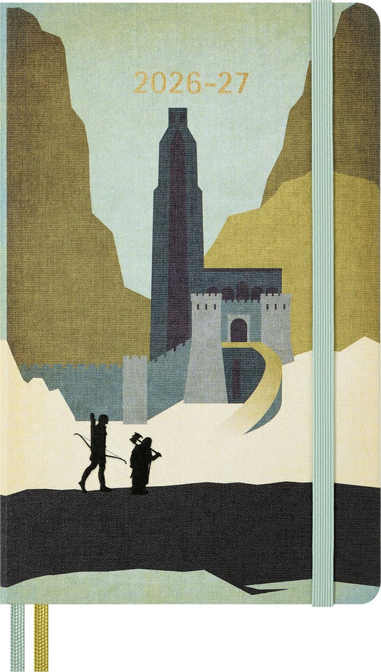 Moleskine 18 maanden agenda - 2026 27 - lord of the rings - wekelijks - large - legolas gimli