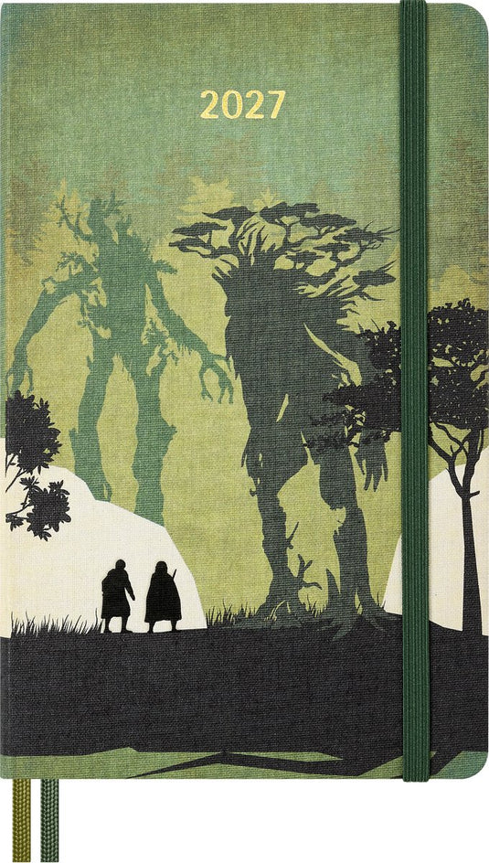 Moleskine 12 maanden agenda - 2027 - lord of the rings - dagelijks - large - merry pippin