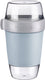 Westmark lunchpot, groot, met 3 lekvrije compartimenten: 350 ml + 600 ml + 200 ml, kunststof, natuurlijk bpa-vrij, blauw grijs helder, 5287226b