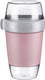 Westmark lunchpot, groot, met 3 lekvrije compartimenten: 350 ml + 600 ml + 200 ml, kunststof, natuurlijk bpa-vrij, roze grijs helder, 5287226p