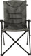 Travellife barletta cross campingstoel antraciet - ventilerende en weerbestendige airmesh bekleding - 120 kg draagvermogen - inclusief draagtas