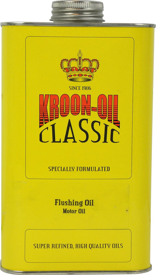 Kroon-oil flushing oil - singlegrade spoelolie - hoge kwaliteit - 1 liter - neutraal