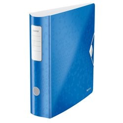 Leitz ordner 180° active wow a4 blauw metallic