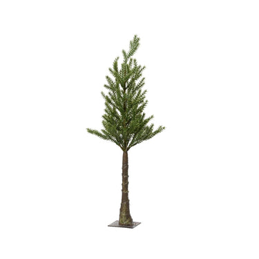 Decoris kunstkerstboom mini op stam ã˜18xh45cm