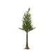 Decoris kunstkerstboom mini op stam ã˜18xh45cm