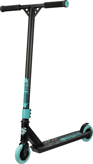 Black dragon stuntstep - aluminium - zwart blauw - step - 100kg