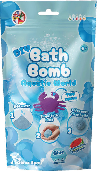 Science 4 you science4you bruisballen maken diy blauw scheikunde speelgoed set.