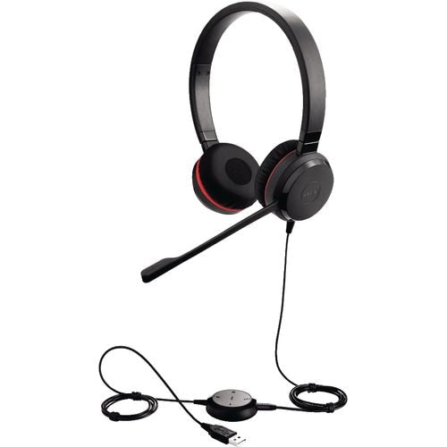 Headset jabra 30 ii uc stereo zwart