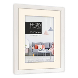 Zep fotolijst np68w edison white 10x15 15x20 cm