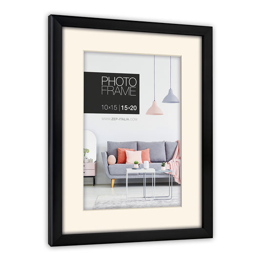 Zep fotolijst np68b edison black 10x15 15x20 cm