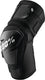 100% mtb kniebeschermer fortis - zwart - s m