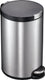 Eko - artistic pedaalemmer 12 liter - stainless steel plastic - mat rvs - prullenbak