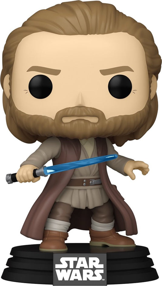 Funko pop star wars: obi-wan kenobi (battle pose) - pop
