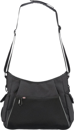 Trixie - uitlaat- en dummytas - antraciet - 34x9x29 cm