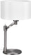 Trio cassio - tafellamp - nikkel mat - excl. 1x e27 4,9w