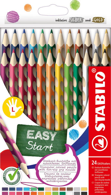 Stabilo easycolors linkshandige kleurpotloden - 24dlg.