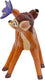 Bullyland 12420 – speelfiguur disney bambi – levensecht en detailrijk vormgegeven – ideaal als taartfiguur, verzamelobject of lief cadeau voor kinderen vanaf 3 jaar