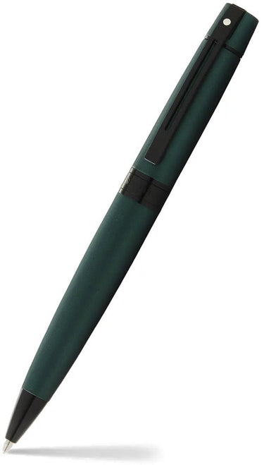 Sheaffer balpen 300 - e9346 - matte green lacquer polished - sf-e2934651