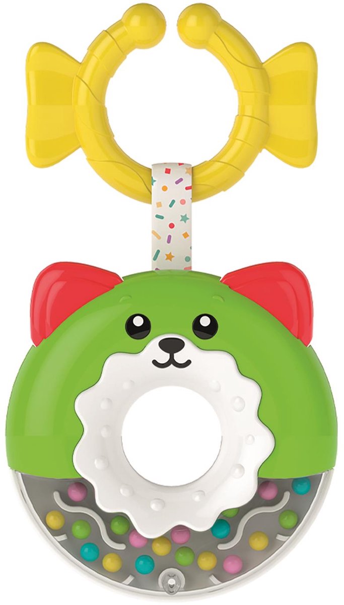 Load image into Gallery viewer, Clementoni baby rammelaar donut
