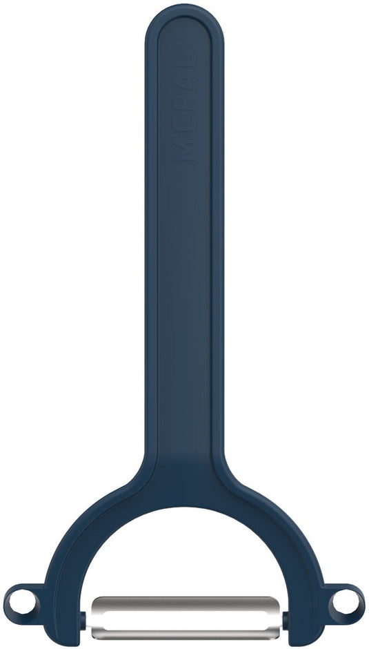 Mepal dunschiller rvs chef it - 17 cm - aardappelschiller - scherpe messen - vaatwasmachinebestendig - keukengerei - navy