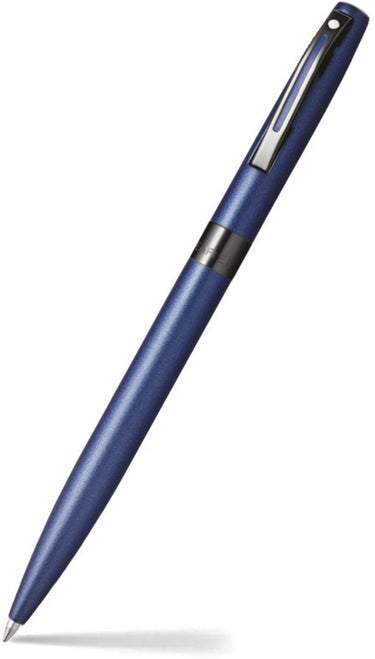 Sheaffer balpen reminder e9018 - matte blue lacquer black pvd coating - sf-e2901851