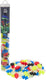 Plus-plus glow in the dark tube 100 delige bouwset - 4282 - bouwspeelgoed - constructiespeelgoed - set met bouwstenen - vanaf 5 jaar