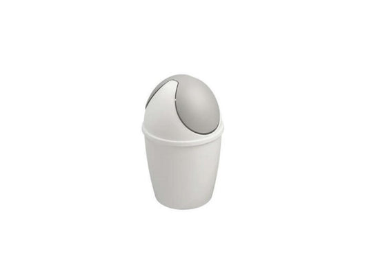 Sunware tiglio tafelafvalbak met swingdeksel 1.5 ltr wit diameter 14x22cm