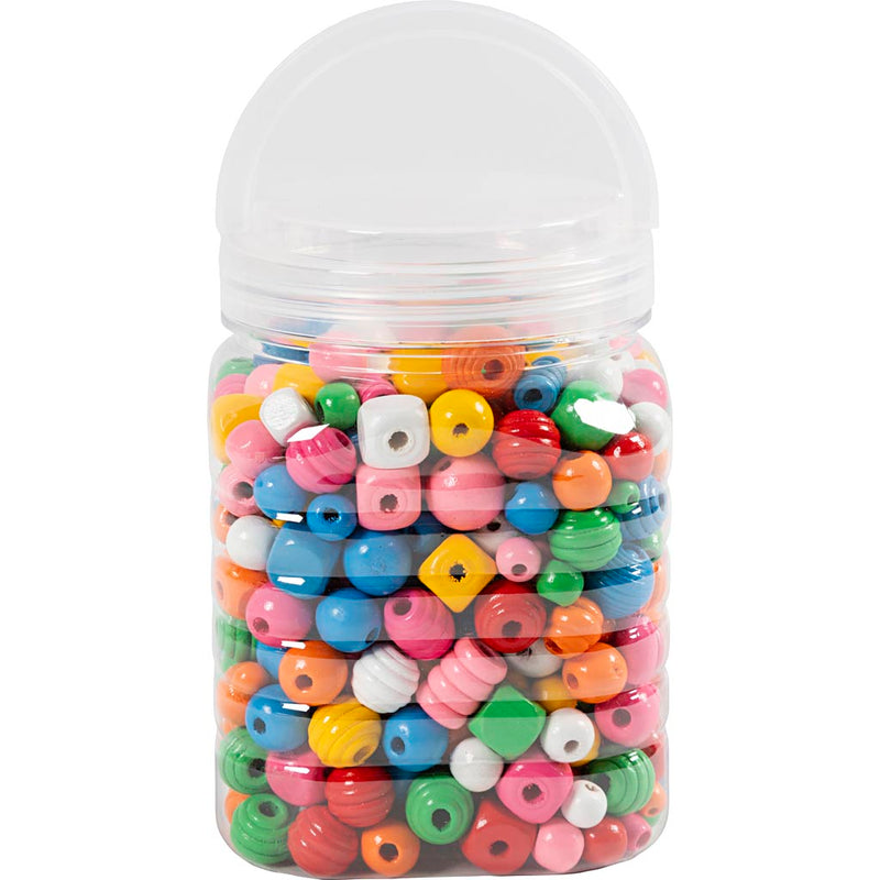 Afbeelding laden in galerijviewer, Https: www.cchobby.nl houten-kralen-d-5-28-mm-gatgrootte-2-5-3-mm-diverse-kleuren-400-gr-1-emmer
