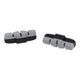 Elvedes rembloksets power pads magura hs11 hs33 - grijze compound (op kaart)