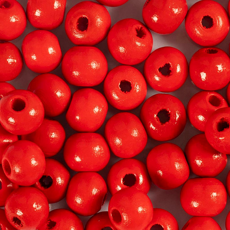 Afbeelding laden in galerijviewer, Https: www.cchobby.nl houten-kralen-d-8-mm-gatgrootte-2-mm-rood-50-stuk-1-doos
