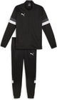 Puma teamrise tracksuit heren trainingspak - black- black l