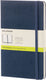 Moleskine classic notitieboek - pocket - hardcover - blanco - saffier blauw