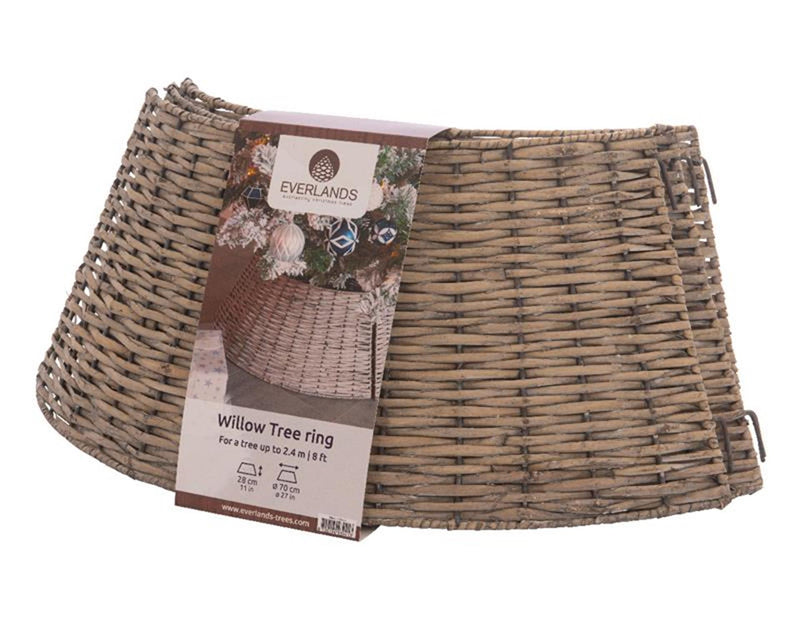 Load image into Gallery viewer, Decoris everlands kerstboomrok van wig dia57x25cm voor kerstboom tot 180 afhankelijk van het model
