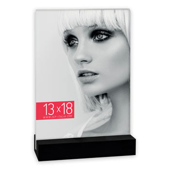 Zep fotolijst eq268b dresda black vertical 15x20 cm