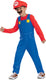 Disguise nintendo - super mario bros, mario elevated fancy aankleden, maat s (4-6 jaar), kind