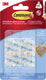 3m command decohaak, small, draagvermogen 225 gram, transparant, blister van 6 stuks