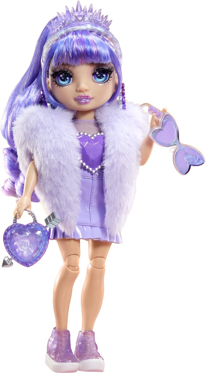Load image into Gallery viewer, Rainbow high crystal fashion modepop - violet
