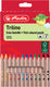 Herlitz trilino kleurpotloden - driehoekig - 12 kleuren (12 stuks)