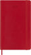 Moleskine 12 maanden agenda - 2027 - wekelijks - large - zachte kaft - rood