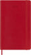 Moleskine 12 maanden agenda - 2027 - dagelijks - large - zachte kaft - rood