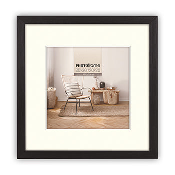 Load image into Gallery viewer, Zep fotolijst v4530b malmo black 20x20 30x30 cm
