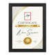 Zep v4729b certificate black 29,7x42 cm