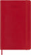 Moleskine 18 maanden agenda - 2026 27 - wekelijks - large - zachte kaft - rood