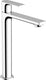 Hansgrohe rebris e - wastafelmengkraan - ééngreeps bediening - coolstart energiebesparend - ecosmart+ waterbesparend - met trekwaste - 240mm maat - chroom