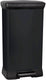 Curver decobin prullenbak - 50l - 39x29x72 cm - zwart