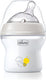 Chicco zuigfles natural feeling 150 ml transparant